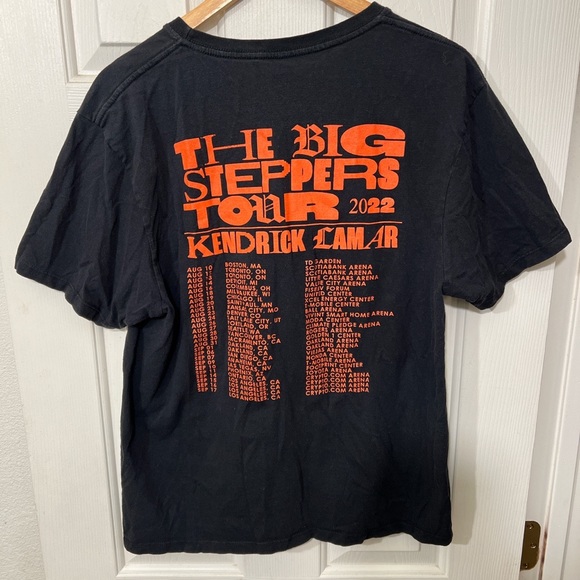 2022 Big Steppers Shirt , Oklama Merch, Kendrick Lamar Tour Shirt Size M - Picture 2 of 2